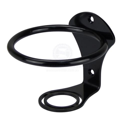SAW Drink Holder - Side Mount Stainless Steel - Black