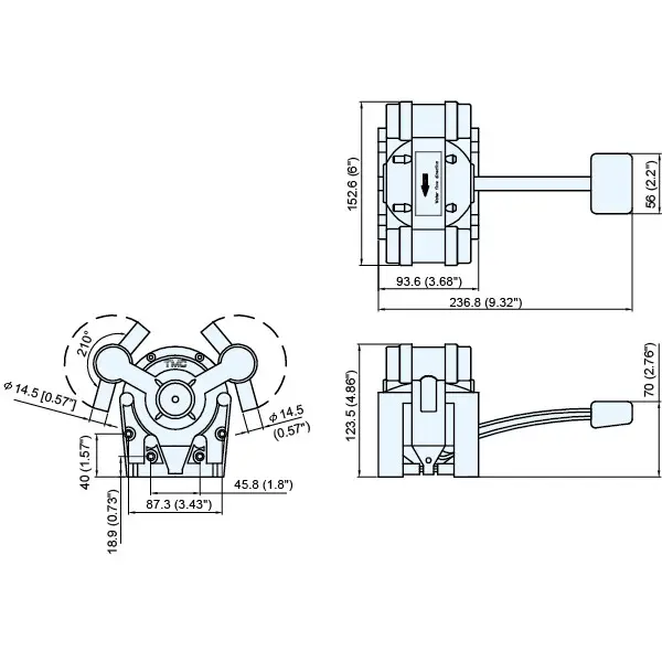 TMC Foot Pump TMC-70701