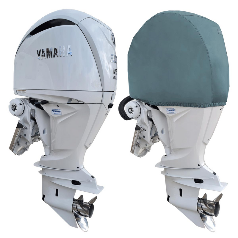 OCEANSOUTH Cowling Covers for Yamaha Outboards (Storage) - F225F, F250D, F300B - V6 4.2L (2021>)