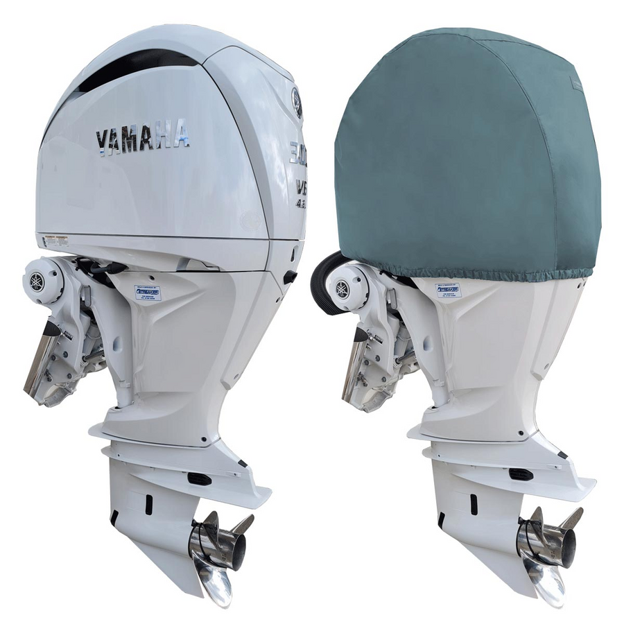 OCEANSOUTH Cowling Covers for Yamaha Outboards (Storage) - F225F, F250D, F300B - V6 4.2L (2021>)