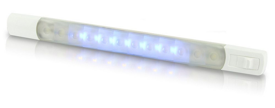 Hella Marine Dual Colour LED Strip Lamps with Sealed Switch