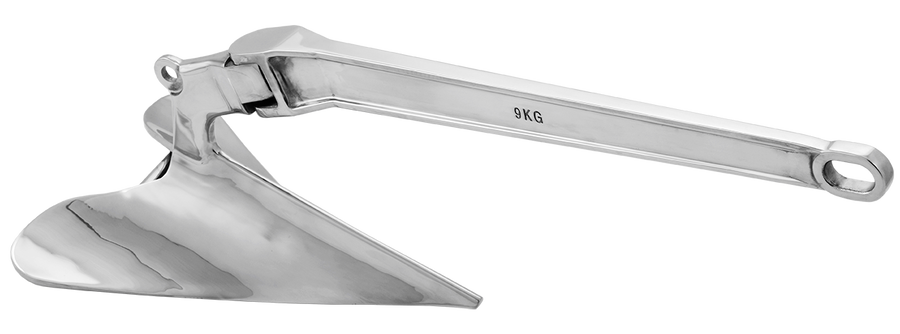 Bell Marine Viper Pro Series Polished Stainless Steel Plough Anchor