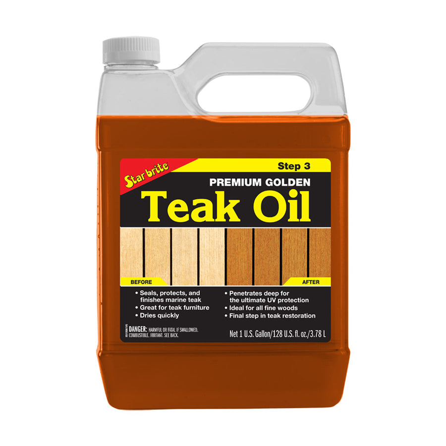 Star brite Golden Teak Oil – Premium - 3.78 litre