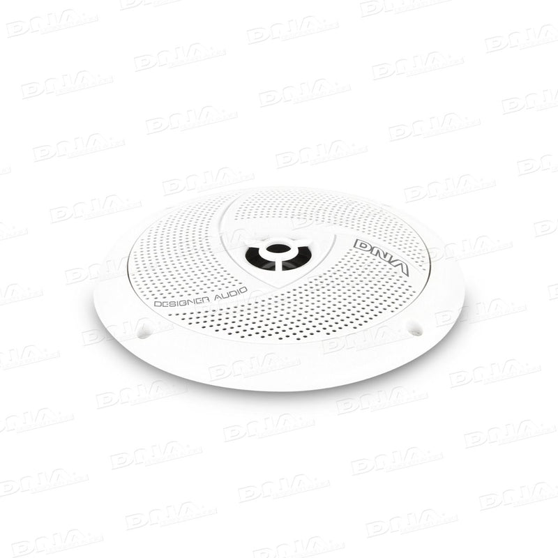 DNA 6.5inch Slimline Marine Speakers - 1 Pair White 100W