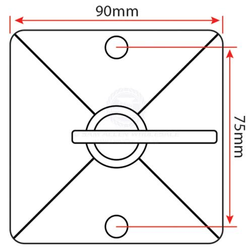 SAW Battery Switch - 4 Position Dual Battery