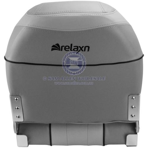 Relaxn Seat Bay Series Grey and Light Grey with Black Pipping