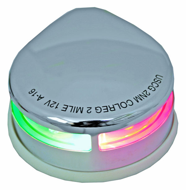Nav Light LED BiCol Hz SS
