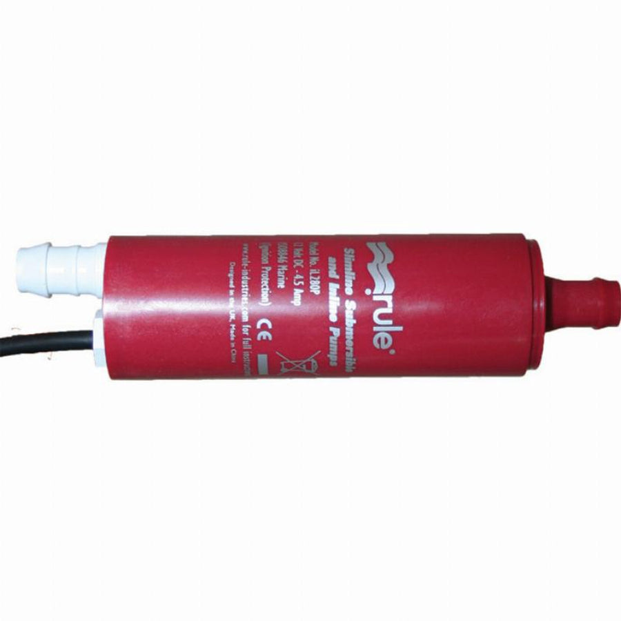 Rule IL280P - Slimline Submersible and Inline Pump 280GPH