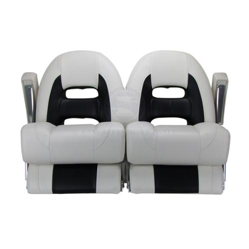 Relaxn Seat Cruiser Series - Double - White and Black