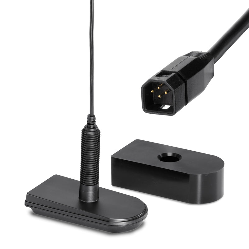 Humminbird 200/455 Plastic Thru Hull DualBeam Down Imaging Transducer