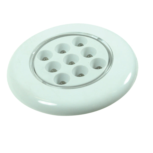Mini Dome Lights - LED Recessed - White