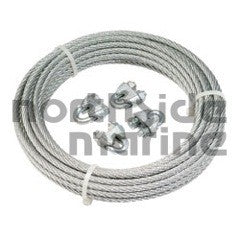 4mm x 8.0m Wire Cable & wire grip
