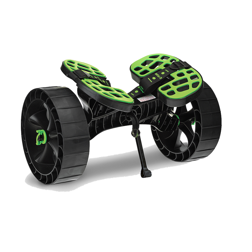 RailBlaza C-Tug with SandTrakz Wheels