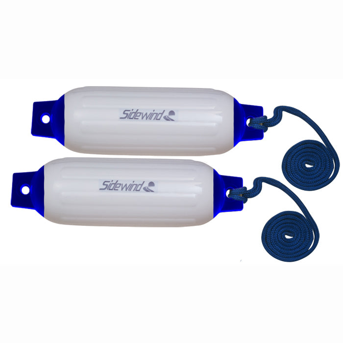 Sidewind Fenders Twin Pack With Lanyards