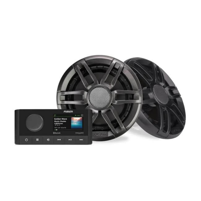Fusion® Stereo and Speaker Kits - MS-RA210 and XS Series 6.5" 200-Watt Sports Speaker Kit