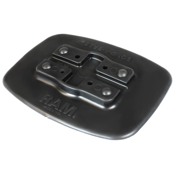 RAM® Bond-A-Base™ Black and Grey Adhesive Base - Black