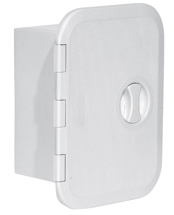 Storage Box - White Hatch 280 x 375mm with 160mm Deep Box (38253)