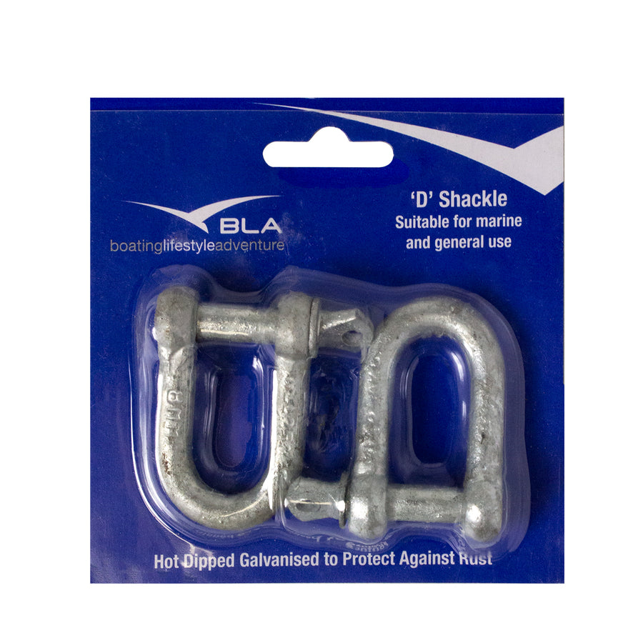 BLA D Shackle - Galvanised