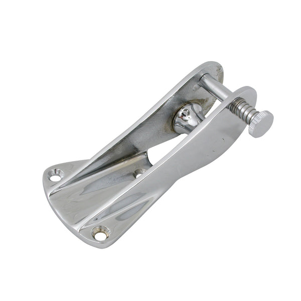 Marine Town Bow Roller with Pin - Chrome Brass - 135mm