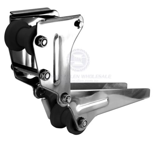 SAW Hinged Bow Roller - Stainless Steel