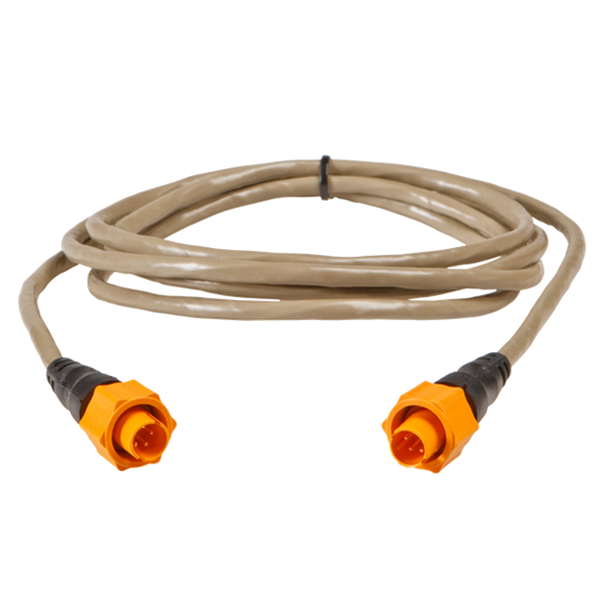 Lowrance ETHEXT-6YL 6-foot Ethernet extension cable.