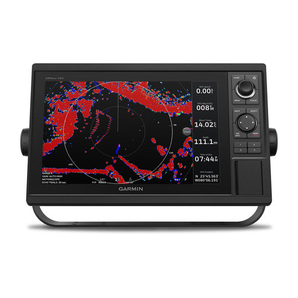 Garmin GPSMAP 1222xsv - Chartplotter without Transducer but with SideVü, ClearVü and Traditional CHIRP Sonar &amp; Worldwide Basemap