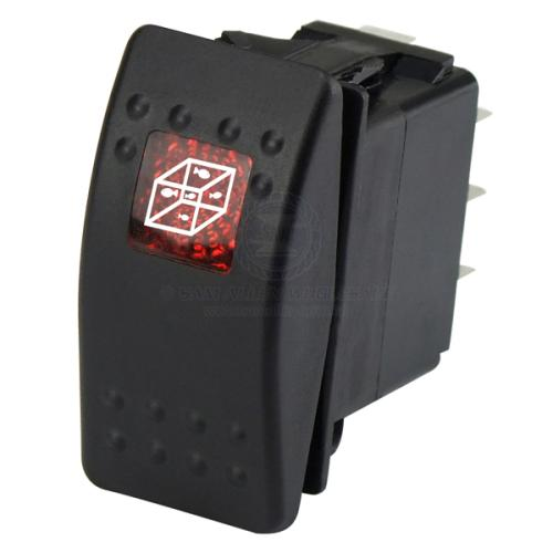 SAW C7 Rocker Switches - Waterproof - Live Bait On/Off