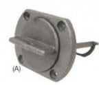 Bung Drain Plug &amp; Base 40mm Cut Out Square - Plastic (192450)