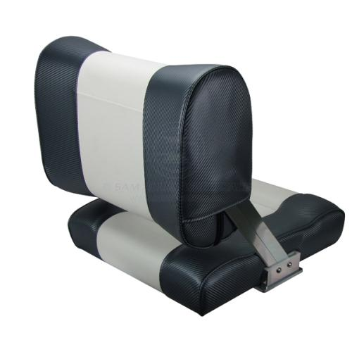 Relaxn Seat Tasman Series - Grey Carbon and White