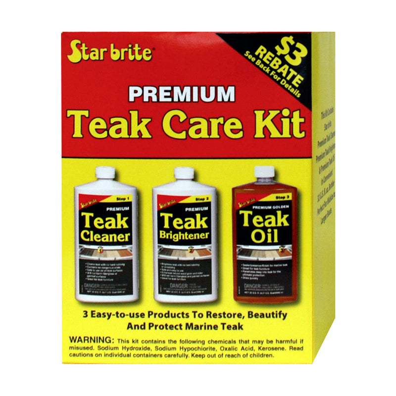 Star brite Teak Care Kit