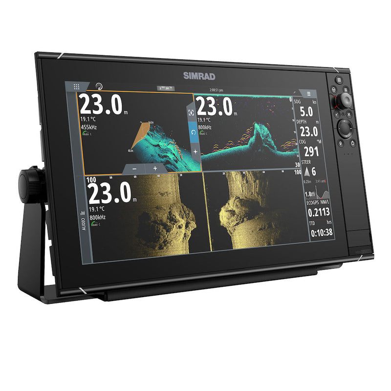 Simrad NSS12 evo3S with world basemap