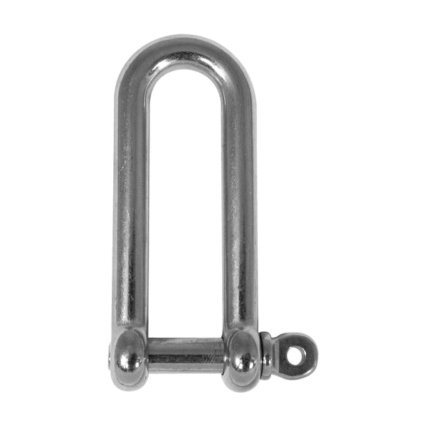 BLA Long D Shackle - 316 Grade Stainless Steel
