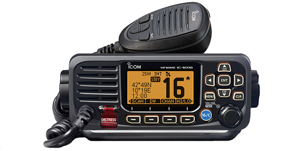 ICOM IC-M330GE Compact VHF Marine Radio with GPS Receiver