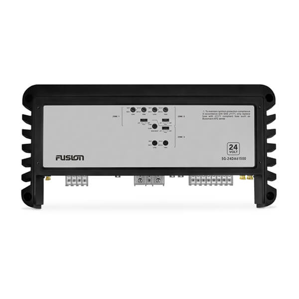 Fusion SG-24DA61500 - Signature Series 24-Volt 6 Channel 1500-Watt Marine Amplifier