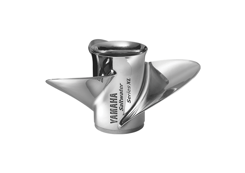 Yamaha Propeller - Aluminum White A Series suit 2-stroke 2PS - 7 ¼ x 4 ½