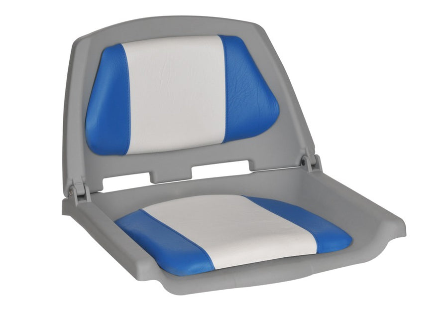 Oceansouth Fisherman Boat Seat - Blue/White