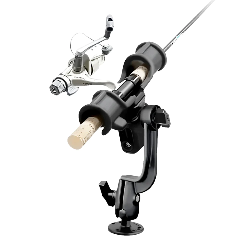 RAM Mounts Light-Speed™ Fishing Rod Holder with Revolution Socket Arm and Base