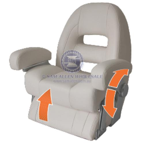Relaxn Seat Cruiser Series High Back - Ivory White