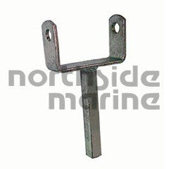 4 1/2” Stem Bracket- 6” x 18mm sq.