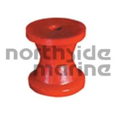 3” Bow Roller Soft. Type: Poly Soft Roller. Colour: Red. Bore Size: 17mm.