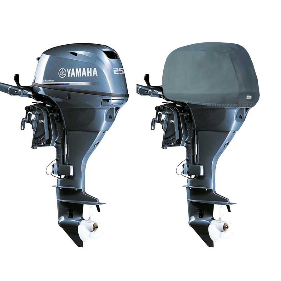 OCEANSOUTH Cowling Covers for Yamaha Outboards (Storage) - F25D - 2CYL 498CC (2010-2022)