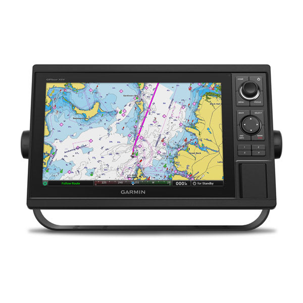 Garmin GPSMAP 1222xsv - Chartplotter without Transducer but with SideVü, ClearVü and Traditional CHIRP Sonar &amp; Worldwide Basemap