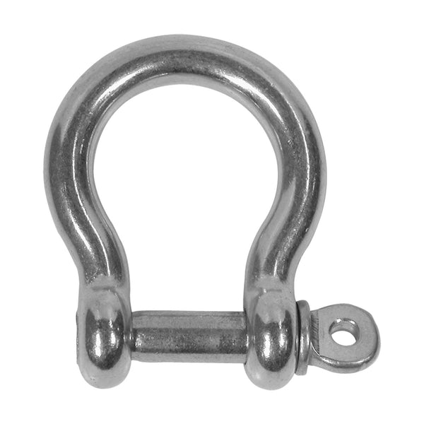 BLA Bow Shackle - 316 Grade Stainless Steel - 8mm, 1