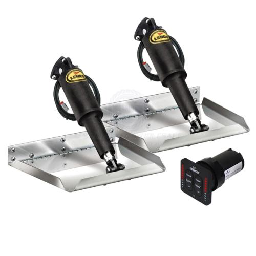 LENCO Trim Tab 9 x 9 Electro Polished Edge Mount Kits