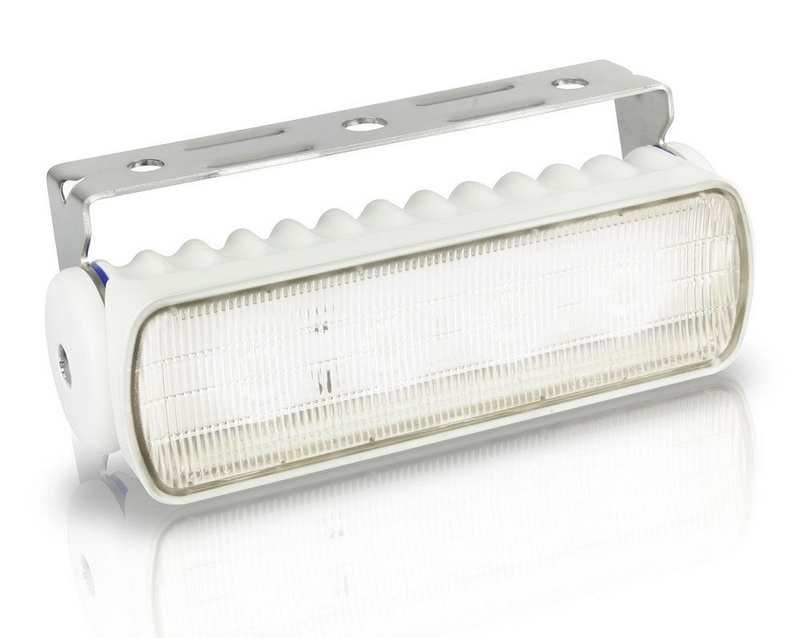 Hella Marine Sea Hawk-R LED Floodlights - Warm White Light, White Housing - Spread