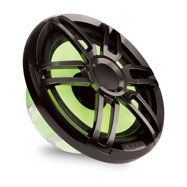 Fusion XS-SL10SPGW - 10" 600-Watt Sports Marine Subwoofer with RGB LED Lighting