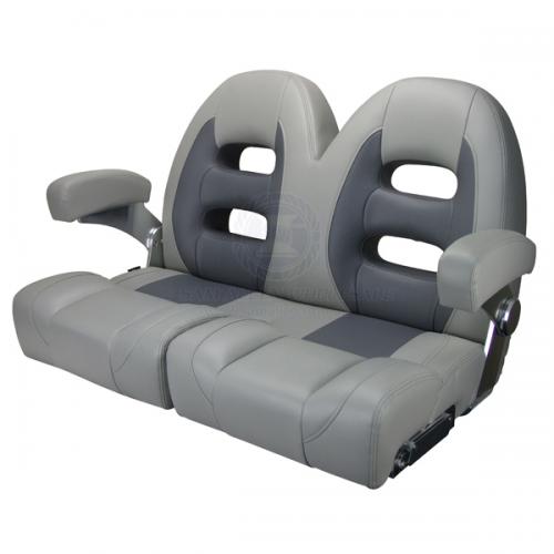 Relaxn Seat Cruiser Series - Double - Dark Grey and Light Grey