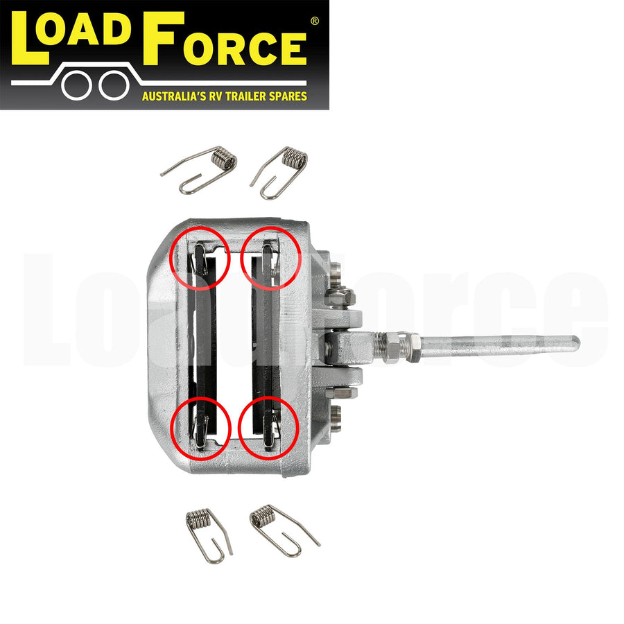 LoadForce TA100 Mechanical Brake Caliper - Galvanised Cast Iton