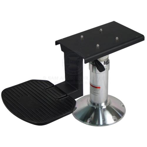 Relaxn Pilot Seat - Seafarer Footrest and Pedestal Only