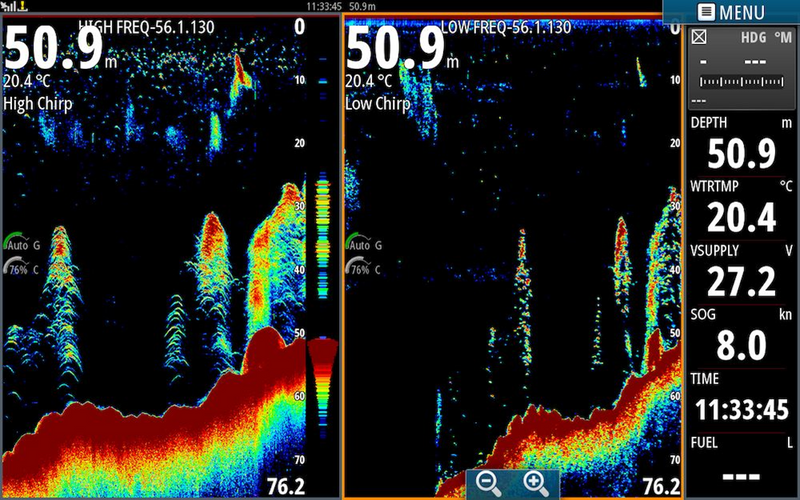 Simrad S5100 Sounder with CHIRP